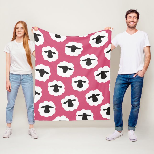 Fluffig virkning för sticka för fårfiberkärlek fleecefilt (På plats)