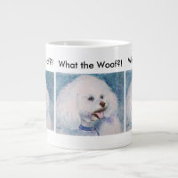 FLUFFIG VIT BICHON FRISE