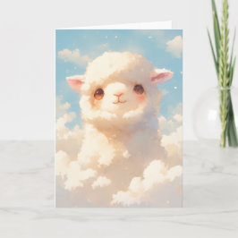 Fluffiga Alpackadrömmar Kort