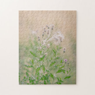 Fluffiga blommor pussel