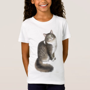 Fluffiga Duffy kattflickor behandla som ett barn - T-shirt