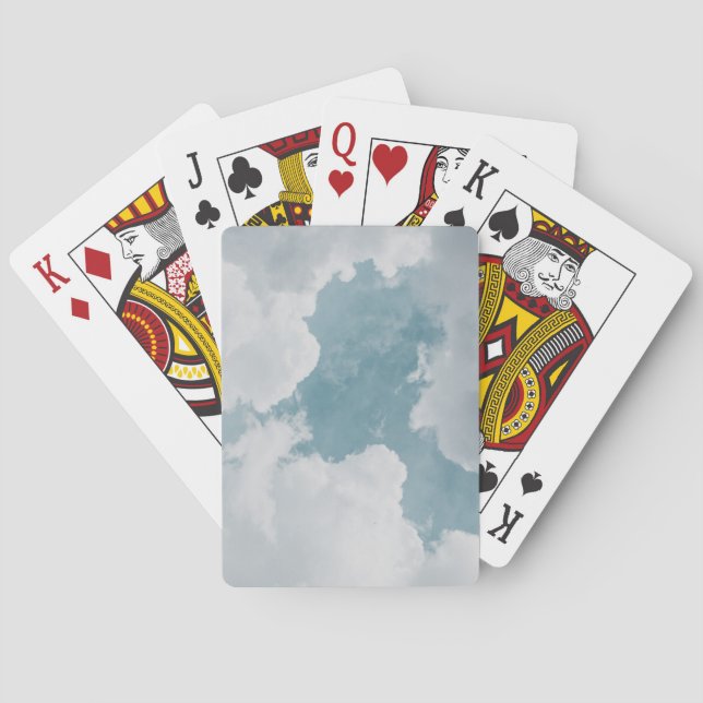 fluffiga moln casinokort (Baksidan)