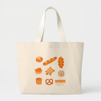 Fluffigt bageribröd variation japansk stil mellanm jumbo tygkasse