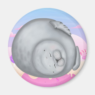 Fluffsäl Magnet