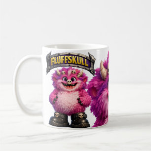Fluffskalle Monster Kaffemugg