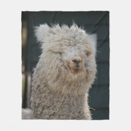 Fluffy Alpaca Fleecefilt