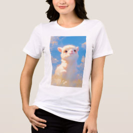 Fluffy Alpaca  T Shirt