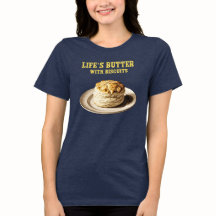 Fluffy Biscuit på en platta, livets Butter Biscuit