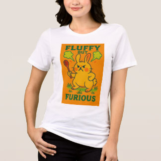 Fluffy but fatous t shirt
