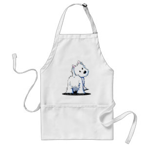 Fluffy Butt Westie Förkläde