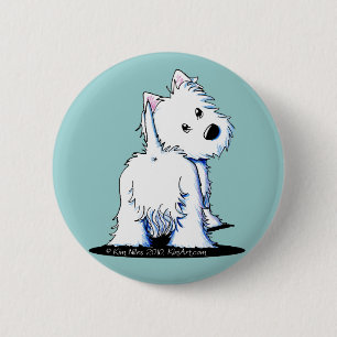 Fluffy Butt Westie Knapp