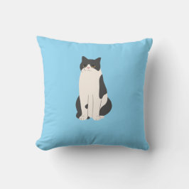 Fluffy Cat Pillow Kudde
