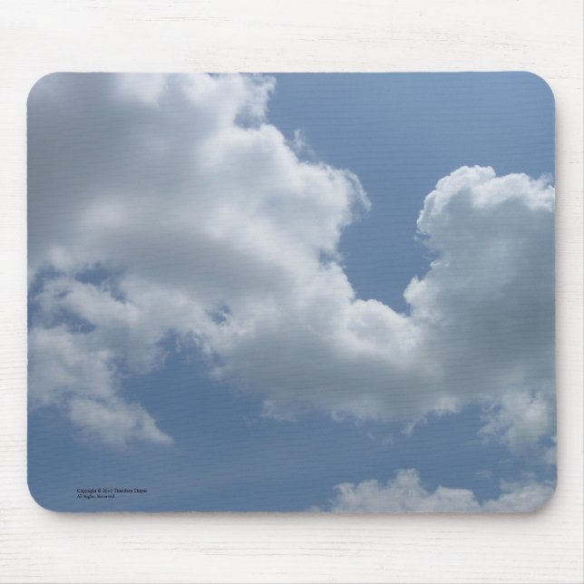 Fluffy Clouds mousepad Musmatta (Framsidan)