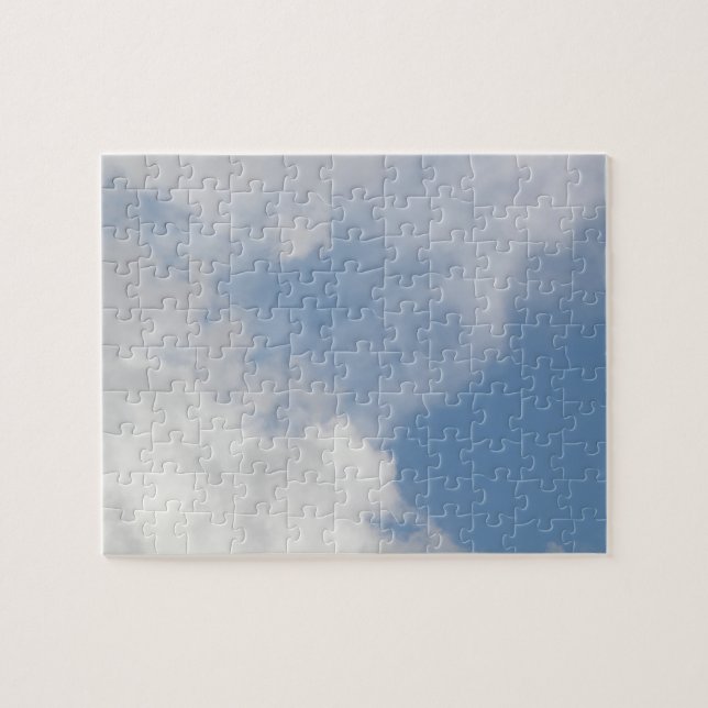 Fluffy Clouds Puzzle Pussel (Horisontell)