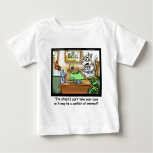 Fluffy Cohen Advokat @Claw Rolig Katt & Jurist T-shirt