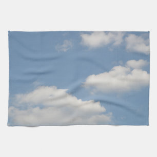 Fluffy Cumulus Clouds Kitchen Towel Kökshandduk