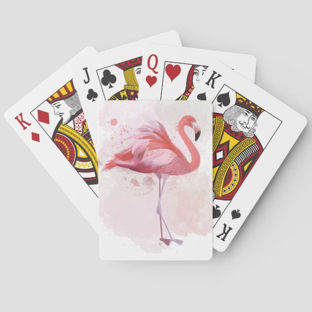 Fluffy Flamingo Casinokort (Baksidan)
