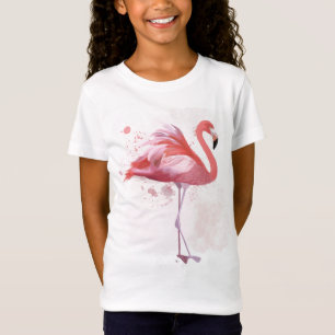 Fluffy Flamingo T Shirt
