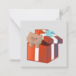 Fluffy Gift: Anteckningskort
