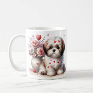 ’Fluffy Kärlek’ Shih Tzu Mugg