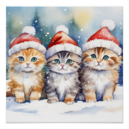 Fluffy Kittens Perfect Poster