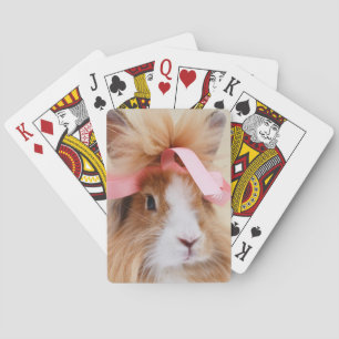 Fluffy Lionhead Bunny Rabbit Spelkort