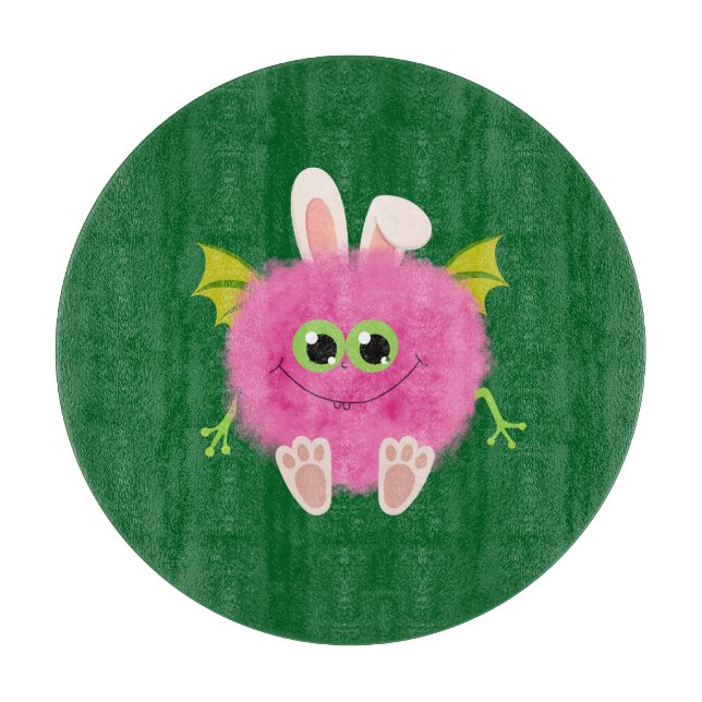 Fluffy little pink rabbit monster (Framsidan)