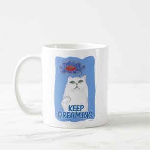 Fluffy Lycklig Dreaming Sweet Tecknad Art Kaffemugg