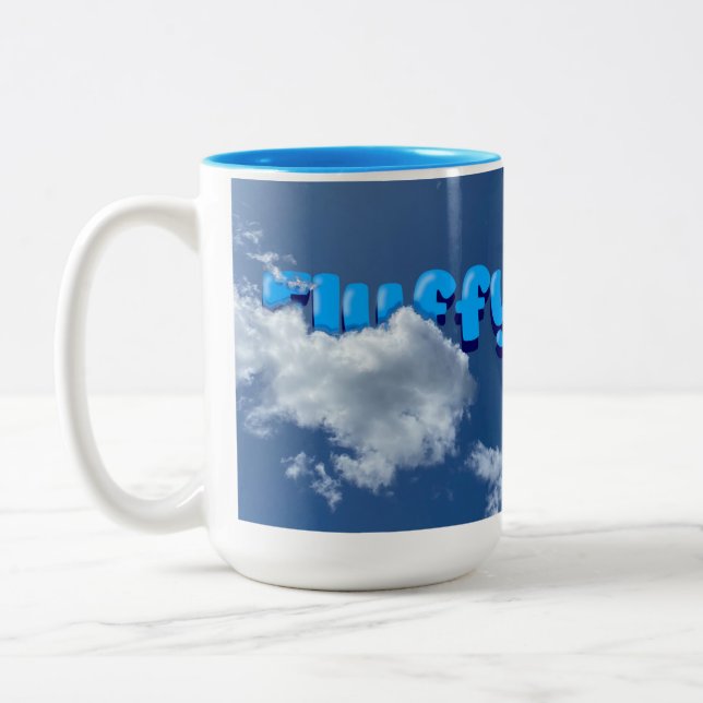 Fluffy Moln mugg (Vänster)