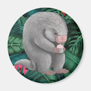 Fluffy Porcupin Magnet