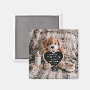 Fluffy Puppy Pojke och gravid Magnet