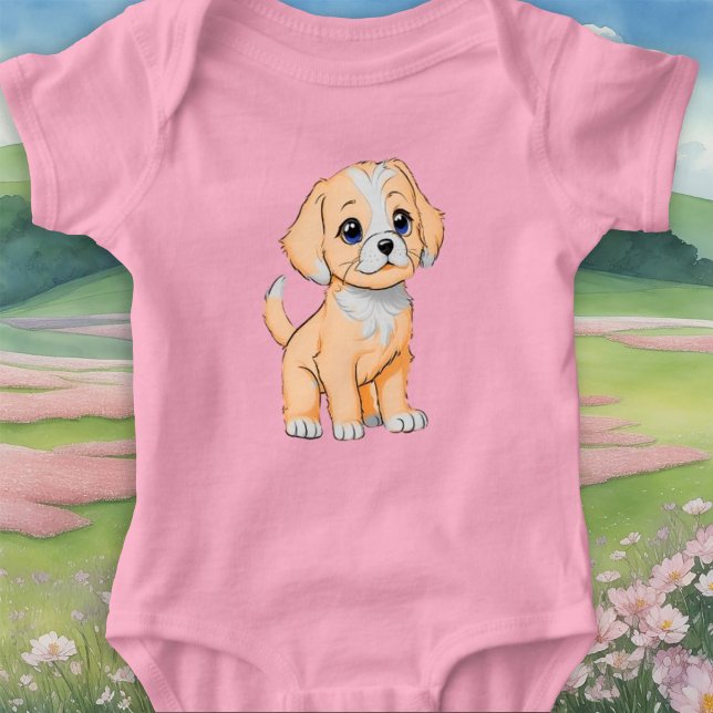 Fluffy Puppy T Shirt (Skapare uppladdad)