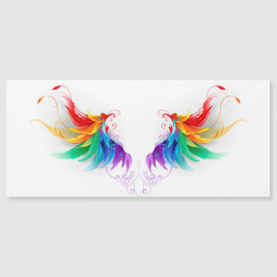 Fluffy Rainbow Vingar