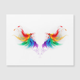 Fluffy Rainbow Vingar