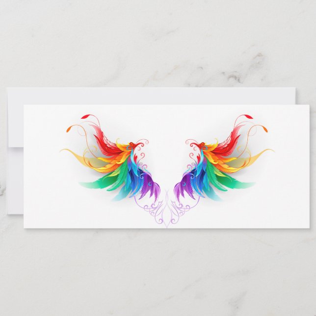 Fluffy Rainbow Vingar (Framsida)