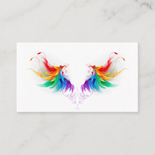 Fluffy Rainbow Vingar