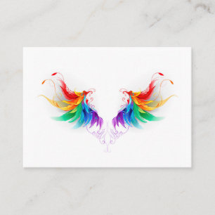 Fluffy Rainbow Vingar