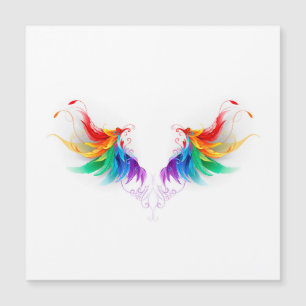 Fluffy Rainbow Vingar