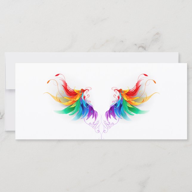 Fluffy Rainbow Vingar (Framsida)