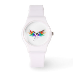 Fluffy Rainbow Vingar Armbandsur