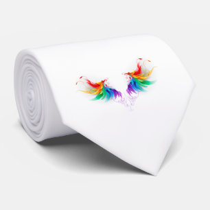Fluffy Rainbow Vingar Slips