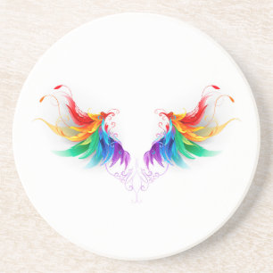Fluffy Rainbow Vingar Underlägg