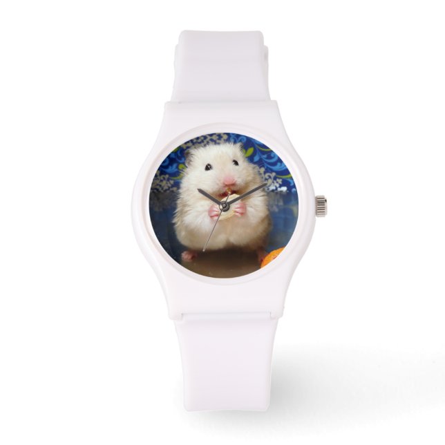 Fluffy Syrian Hamster Kokolinka Armbandsur (Framsida)