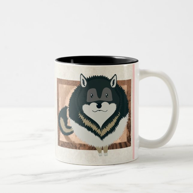 Fluffy Varg Mugg (Höger)