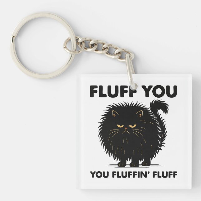 Fluffy Voluminous Cat Life Kattunge Stil (Framsidan)