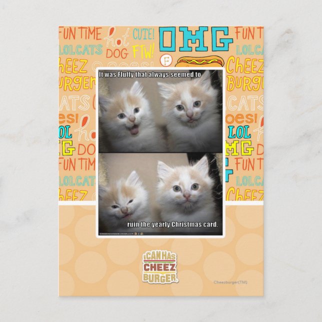 Fluffy Vykort (Framsida)