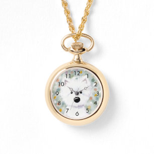 Fluffy Westie Impression Armbandsur