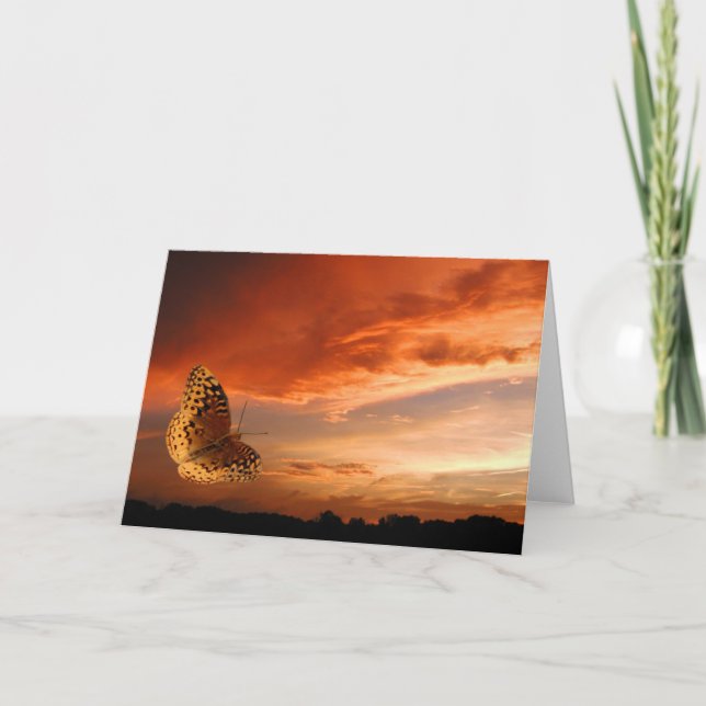 Fluga bort kort (Framsida)