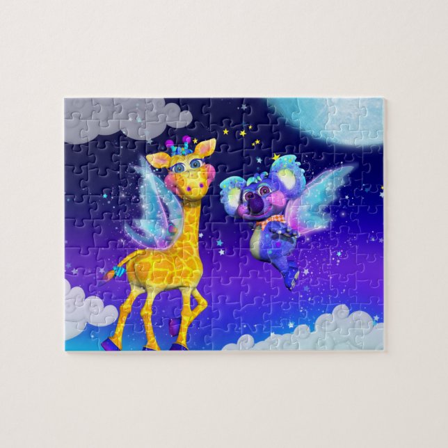 Fluga bort med mig pussel (Horisontell)