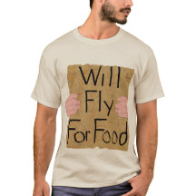 Fluga för matT-tröja